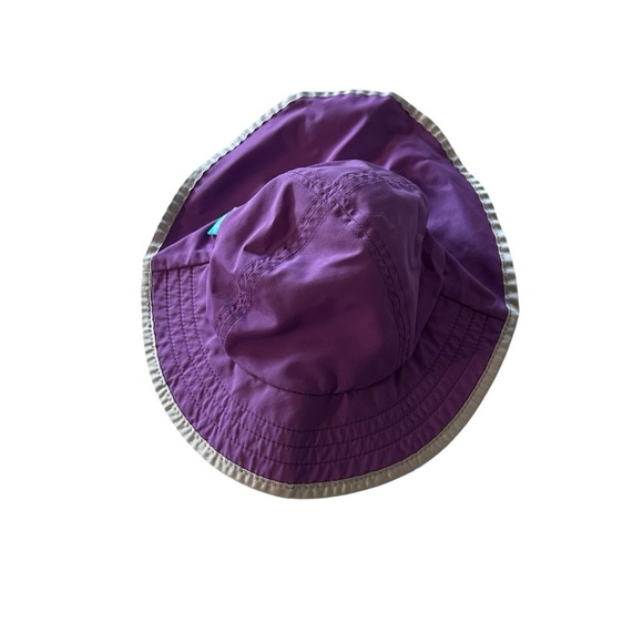 Stylish Purple Kids Sun Hat - Picture 3 of 4